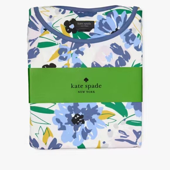 Kate Spade New York  Short Sleeve Jogger 2 Piece Sleep Set Pajamas Sz SMALL NEW - Picture 2 of 4